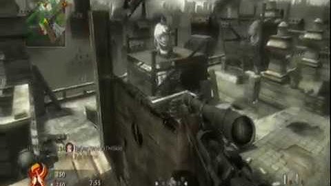 CoD 5 (WaW) No Scope Video