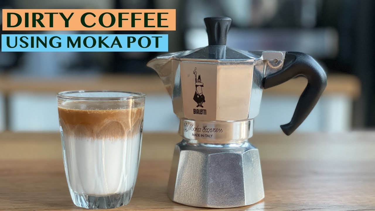 HOW TO MAKE 2 HOT LATTE FROM A 2-CUP MOKA POT THE QUICK & EASY WAY - WHEN  ON HOLIDAY! 