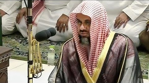 فجرية خاشعه تفوق الوصف لآيات الحج من سورة البقرة للشيخ أ.د سعود الشريم