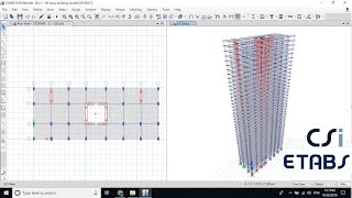 Define Seismic load and Wind load in Etabs tutorial using UBC 97 code