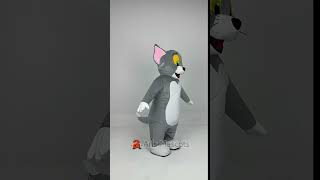 Adult Inflatable Cartoon Character Tom Costume for Birthday Party Entertainments Fancy Blow Up Suit Adult Inflatable Cartoon Character Tom Costume for Birthday Party Entertainments Fancy Blow Up Suit