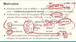 01 - Introduction to mClock Algorithm for Hypervisor IO Scheduling (Operating System Paper Reading) screenshot 3