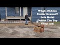 Metal Detecting At the Old Utica Novelty Shop, What Secrets Are Buried Here💀🦴