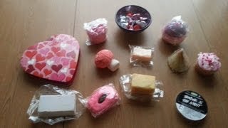 LUSH Haul!  Valentines Day Gifts :D