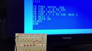 C64 User Port - a trivial example