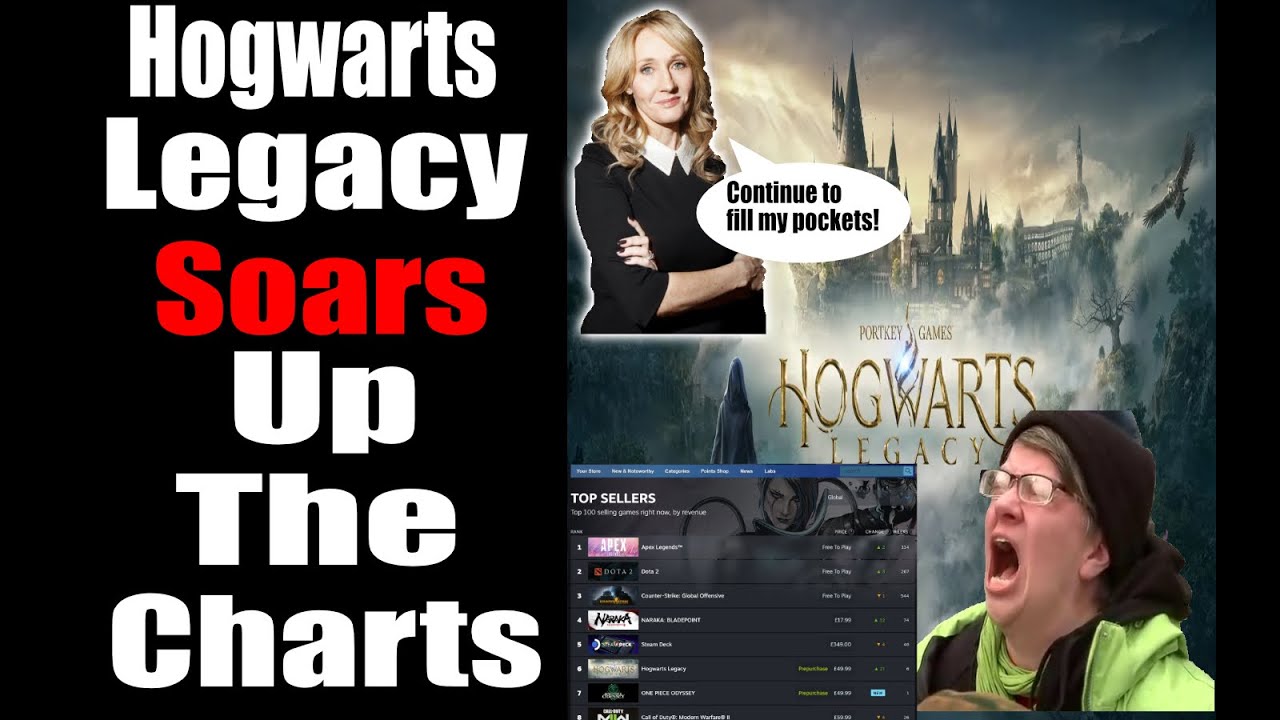 PCGamesN on X: Hogwarts Legacy is the current top seller on Steam, and  it's not even out yet.   / X