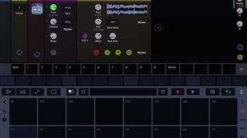 Wave scanner module demo - Drambo v2.25 / DSP Extensions 1 IAP