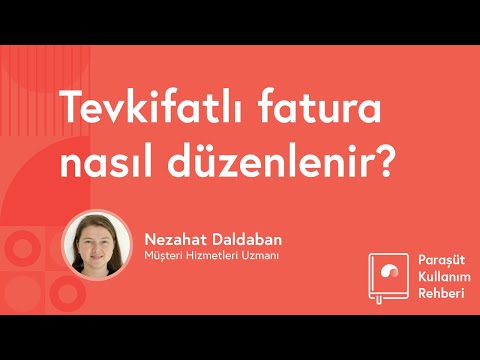 Tevkifatlı fatura nasıl düzenlenir?