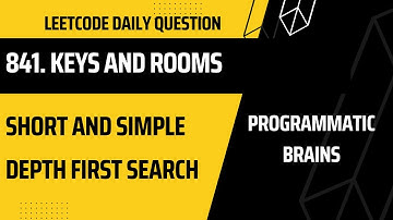 841. Keys and Rooms | Leetcode Daily Challenge | DFS