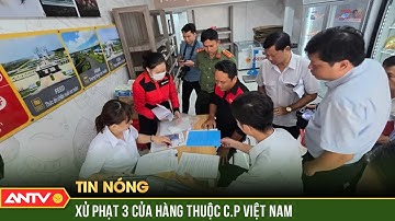 Xử phạt 105 triệu đồng với 3 công ty thuộc C.P Việt Nam | ANTV