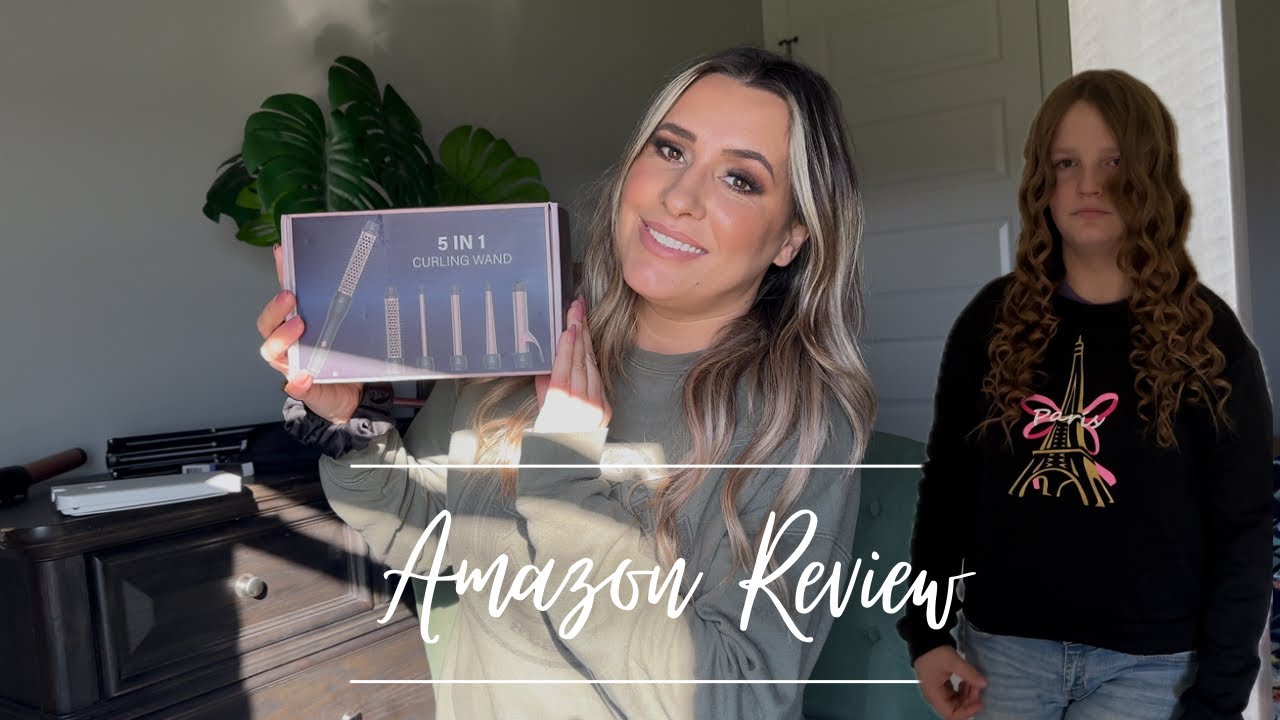 ANIEKIN 5-in-1 Curling Iron Set