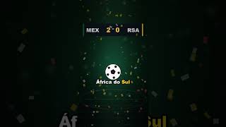 VITÓRIA! | México 2-0 África do Sul | Copa 2026 #Shorts
