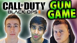 CoD Black Ops 2 Wager Match #4 with Vikkstar (CoD Gun Game)