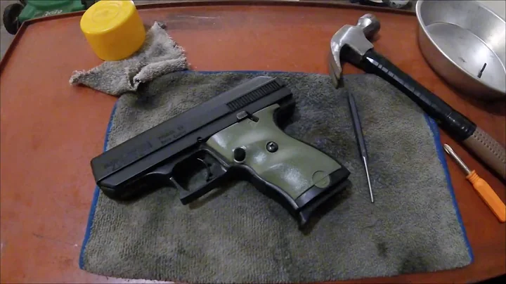 Hi-Point C9 - How to Disassemble, Clean & Modify.
