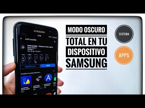 Modo Oscuro total de Sistema y Apps en tu dispositivo Samsung