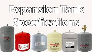 How to size and select a proper expansion tank