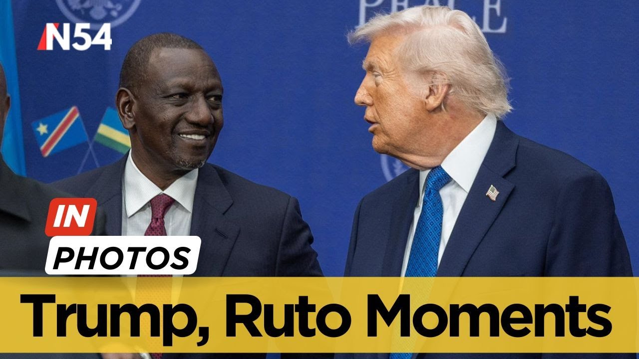Trump And Ruto Key Moments Between President Trump and President Ruto in the United ...