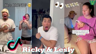 Funny Ricky and Lesly Tik Tok 2023 | Try Not To Laugh Watching @Himandherofficial TikToks