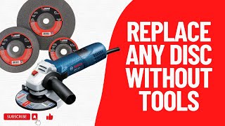 How To Change Disc on Any Angle Grinder