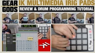 IK Multimedia iRig Pads Review/Drum Programming Tutorial | GEAR GODS screenshot 1