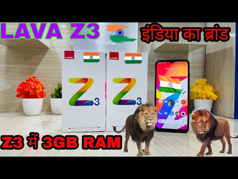 Lava Z3 Full Details Unboxing & Review || Apna India Ka Smartphone || 3GB RAM Price 7299