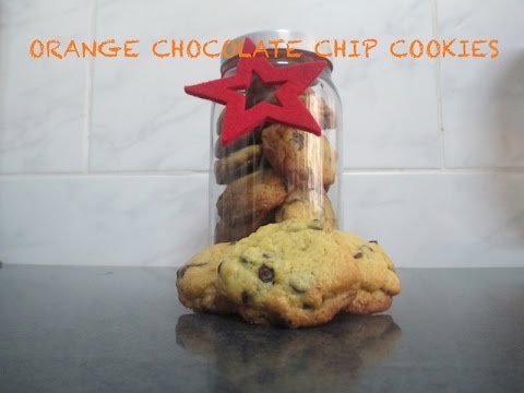 Orange Chocolate Chip Cookies