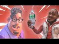 GrubHub Ad but he orders a sprite cranberry