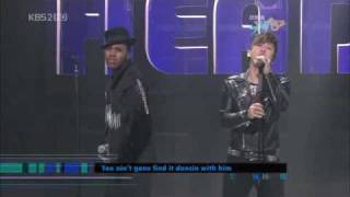 100319 Brian and Jason Derulo - In My Head (Music Bank)