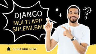 Django Multi-App Project – SIP, EMI, BMI Calculators