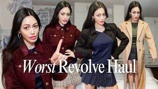 This was the WORST Revolve Haul I ever bought. | Revolve Winter Coats by Gia 🖤