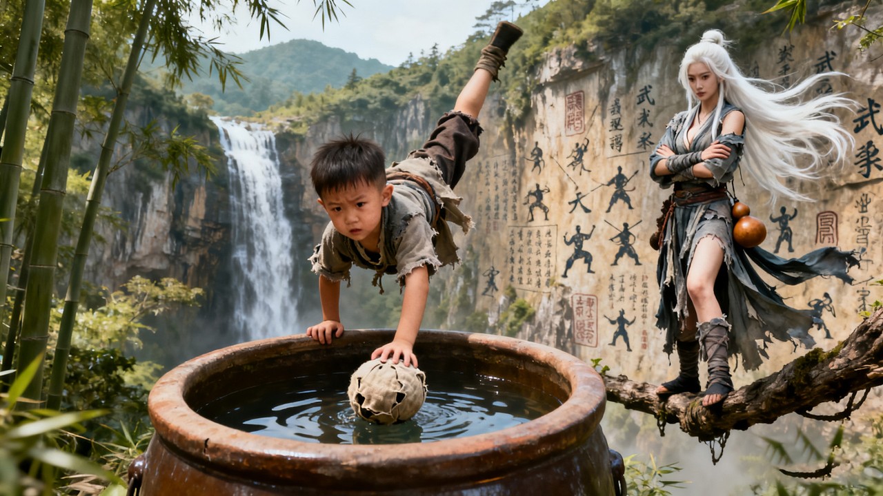 退隱女殺手收養癡傻男孩，發現他竟然是百年難遇的武学奇才，半年蜕变顶级杀手 #中国电视剧#movie  #武侠 #仙侠 #電影 #动作#功夫#甄子丹#2025