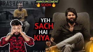 Prashanth Neel X Vijay Devarakonda Project Biggest Update | Official Announcement Very Soon | Vijay