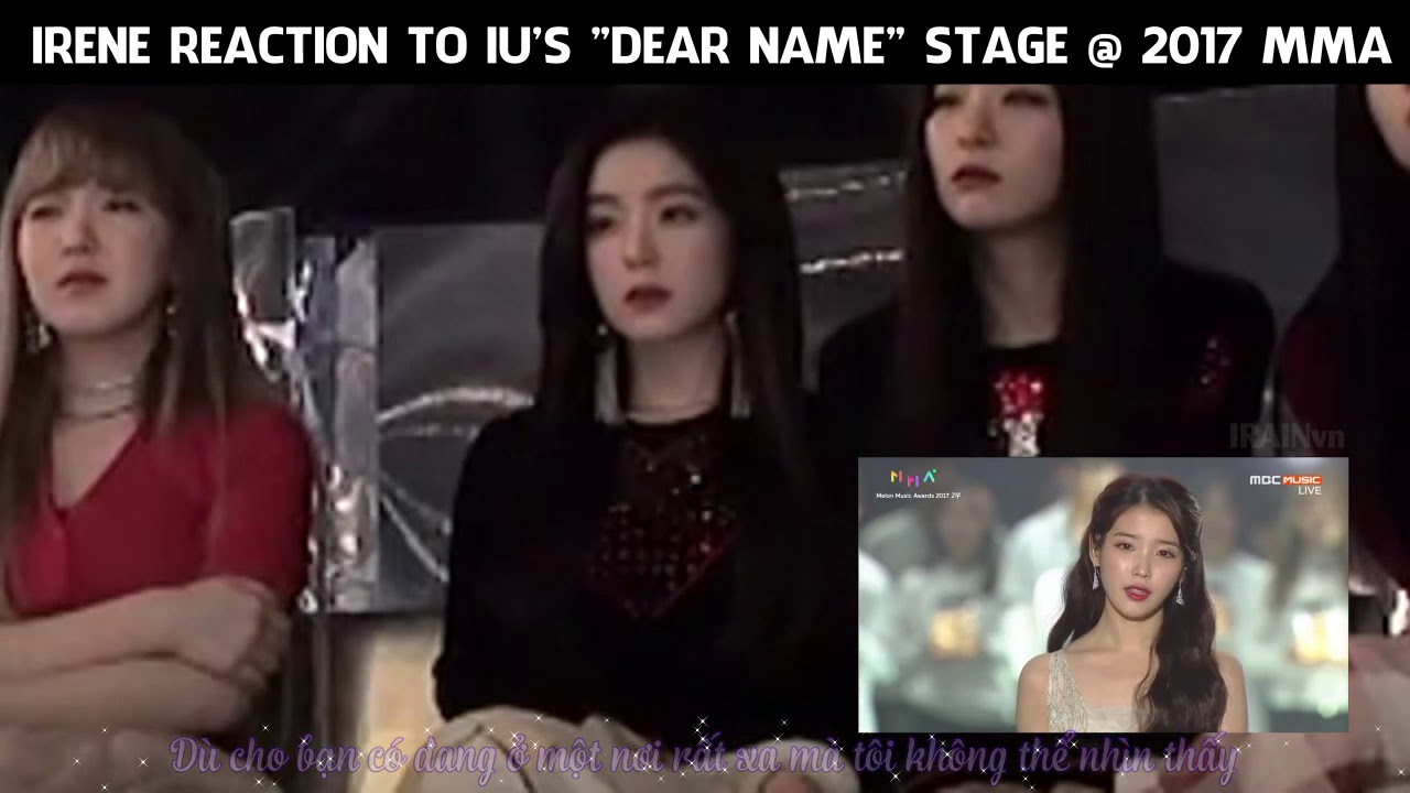 Irene reaction to IU's \