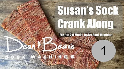 Toe Up Sock 2.0 Crank Along Part 1