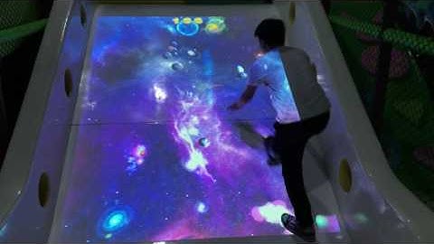 Interactive Projection Game-Sand Game Sealy Dinfone Magic Slide Rainbow Slide