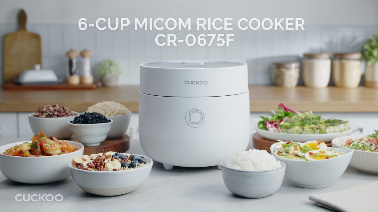 Cuckoo 6-Cup Micom Rice Cooker Maker + Reviews