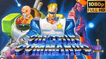 Captain Commando (Arcade) Full Gameplay & No Damage Speedrun - 1080p 60fps