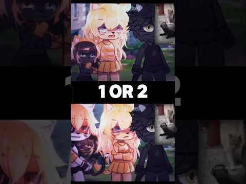 Cats 1 or 2? #gacha #gachaclub #gachalife #gachameme #gachaedit #gachacat #gachatiktok