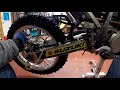 DRZ rear brake fluid flush