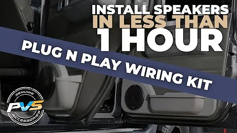 Plug and Play Speaker Wiring Kit 70 Series LandCruiser | PVS Automotive