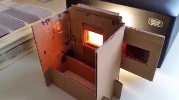 Negative film scanner using DSLR: cardboard prototype of film holder unit