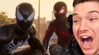 SPIDER-MAN 2 GAMEPLAY REVEAL REACTION!! NEW PlayStation Showcase REACTION!