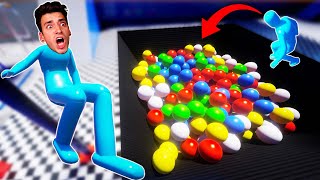 JUMPING INTO A GIANT BALL PIT! (PlayForm)