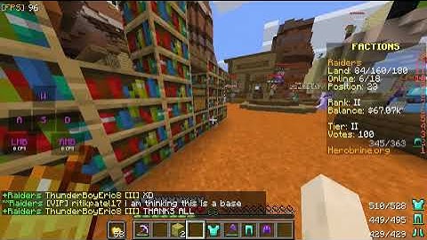 Unlocking Tier 2 Herobrine.org Hades factions