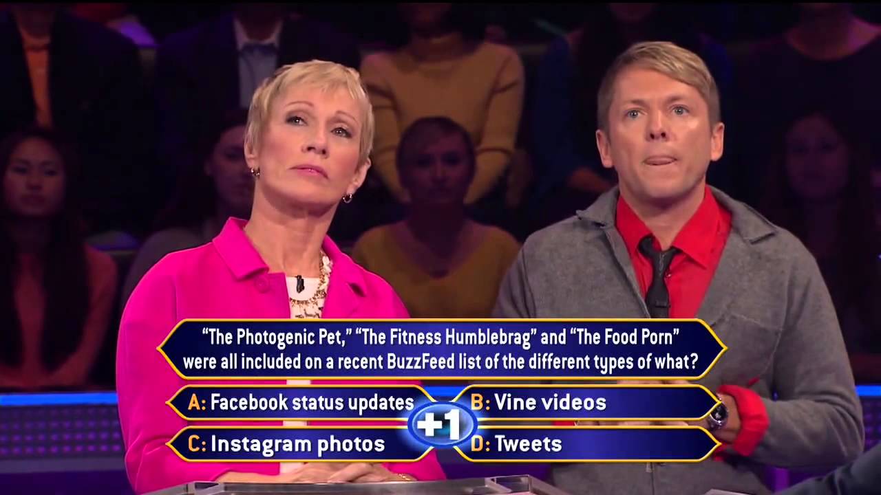 Who Wants to Be a Millionaire mentions BuzzFeed 11-19-14 - YouTube