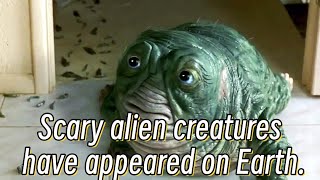 A strange alien creature appears on Earth and completes its evolution in two hours!【Full Video】