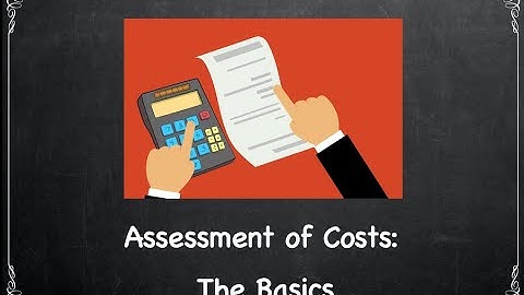 Assessment of Costs Part.1: How to have a lawyer
