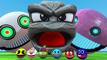 PACMAN & MS-PACMAN & ROBOT PACMAN VS CARTOON CAT & MONSTER PACMAN BEST COLLECTION X-995