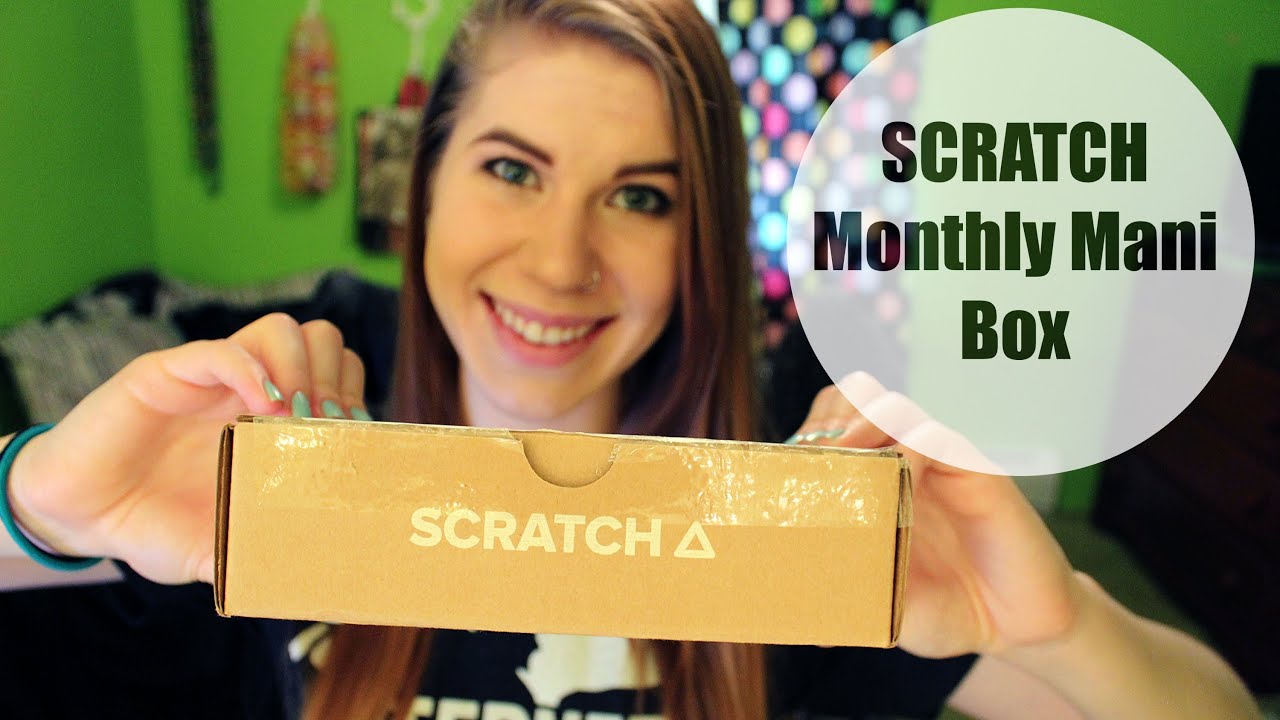 Mani Box Scratch Monthly Mani Box Unboxing | PackAPunchPolish - YouTube