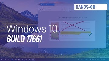 Windows 10 build 17661: Hands-on with new screenshot app, Fluent Design, more